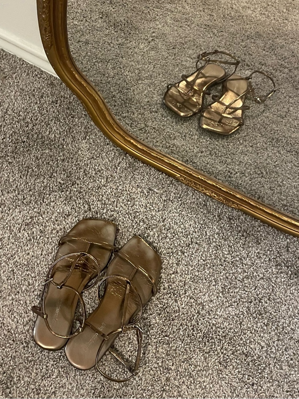 Jeffrey Campbell Corinth Metallic gladiator Women's Sandals